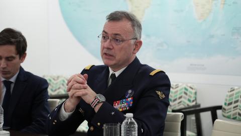 a.	Admiral Pierre Vandier, NATO’s supreme allied commander transformation, joined Hudson experts to discuss industrial and technological competition.  