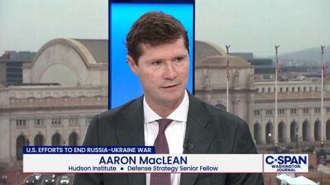 Aaron MacLean Cspan December 2025