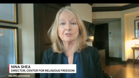 Nina Shea PBS News Hour