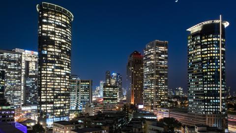 Tel Aviv’s skyline. (Getty Images)