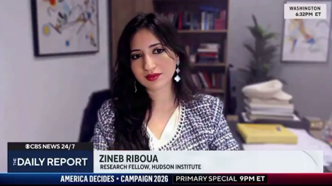 Zineb Ribuoa on CBS news