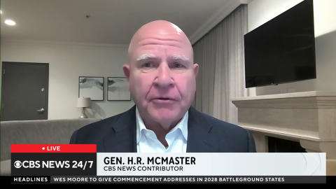 McMaster on CBS News