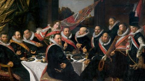 Banquet of the officers of the St George Civic Guard 