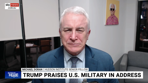 Michael Doran on Sky News 