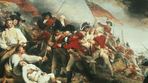 The Death of General Warren at the Battle of Bunker Hill, John Trumbull I, 1786 (SuperStock)