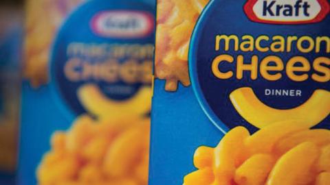 Kraft Macaroni & Cheese is a big selling comfort food for Kraft Heinz.