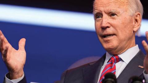 President-elect Joe Biden in Wilmington, Del., Dec. 4.