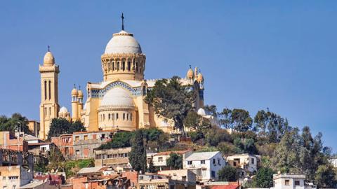 Notre Dame of Africa church in Algeria. (Photo by Dukas/Universal Images Group via Getty Images)