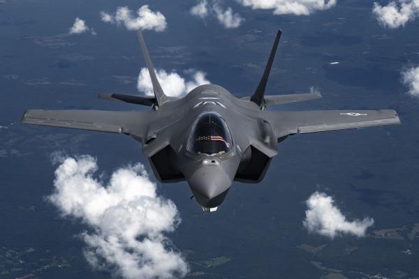 U.S. Air Force Capt. Melanie “MACH” Kluesner, F-35A Demonstration Team pilot and commander conducts air-to-air refueling on the way back to Hill Air Force Base, Utah, May 28, 2024. (DVIDS)