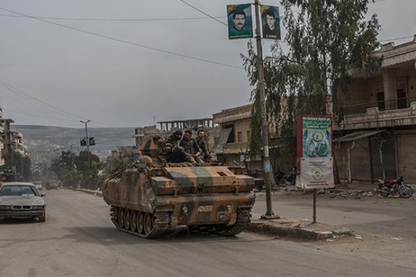 Turkey, Free Syrian Army take complete control of Afrin. 