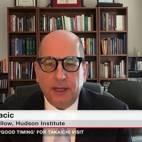 Paul Sracic on NHK world 