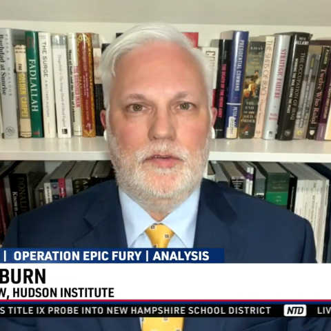 Joel Rayburn, senior fellow at the Hudson Institute, joined NTD to discuss President Donald Trump’s objectives and successes in the early days of Operation Epic Fury in light of the president’s expected address to the nation on Wednesday evening, and to assess the accomplishments of the operation.  Rayburn says he doesn’t believe the Iranian regime can continue to suppress the people of Iran after being devastated on a military level and suffering such degradation of its leadership.  He also discussed Secre